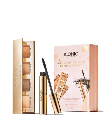 ICONIC LONDON Makeup Set for Glow and Radiant Look Perfect for Gifting Cruelty-Free Vegan Makeup All Eyes on You