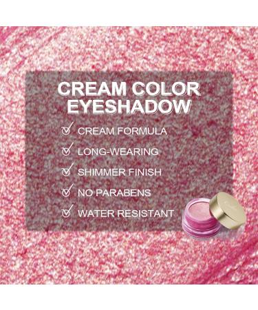 Oulac Glitter Eyeshadow Metallic Finish - Pink Star Light Pink | Waterproof & Long-Lasting | Vegan | 12g - Buy Online on GoSupps.com