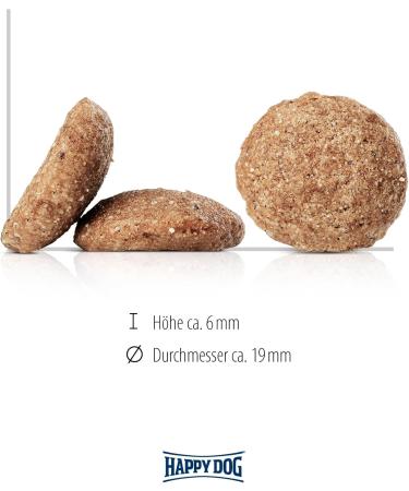 Happy Dog Sensitive Rice & Peas - Dry Dog Food with Turmeric for Adults - 10 kg Pack - International Shipping Available - Buy Online on GoSupps.com