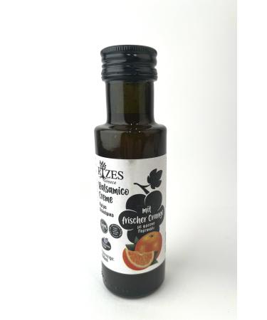 Rizes Rice with fresh orange balsamic cream