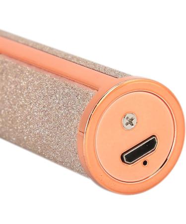 Eyebrow Shaver Portable Safe Lipstick Shape Electric One Key Switch Eye Brow Shaper for Women Girls (Gold) - Buy Online on GoSupps.com