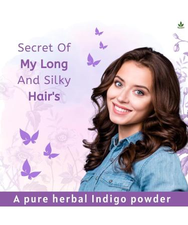 Havintha Natural Indigo & Henna Powder Combo for Black Hair Colour - 454g | 100% Organic Hair Dye Solution - Buy Online on GoSupps.com