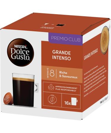 NESCAF DOLCE GUSTO Grande Intenso Capsules 96 Capsules (6 Boxes x 16) - Buy Online on GoSupps.com