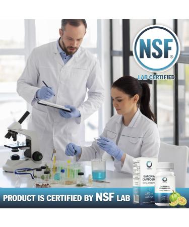 Gistany Extra Strength 65% HCA Pure Garcinia cambogia Natural Weight Loss Pills Appetite Control Pill Dietary Supplement to Control Weight for Both Men and Women - Buy Online on GoSupps.com