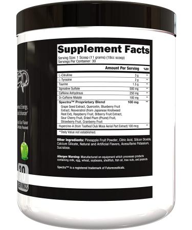 Controlled Labs White Warped Gummy Worms - 30 Servings | Energy & Focus Supplement - Buy Online on GoSupps.com