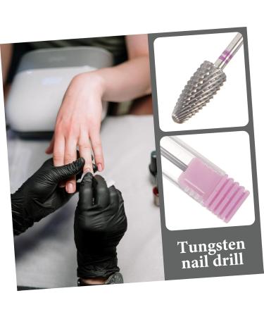 MAGICLULU Tungsten Nail Drill Cuticle Drill Bit Cuticle Cleaner Drill Bit Cuticle Manicure Drill Bits Acrylic Nail Tungsten Steel Acrylic Nail Drill Bits 5x0.5cm As Shown - Buy Online on GoSupps.com