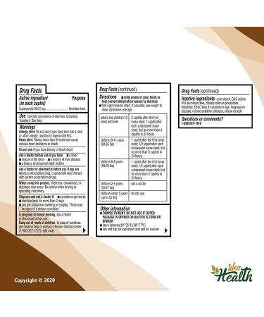 Equate Anti-Diarrheal Loperamide 2mg - Control Symptoms | Pack of 2 with Better Idea Guide - Buy Internationally - Buy Online on GoSupps.com