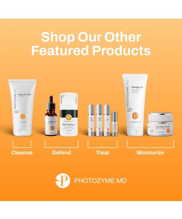 Photozyme Anti Aging Vitamin C + E Ferulic Acid Face Skincare Lotion 1 fl. oz/30 ml - Buy Online on GoSupps.com