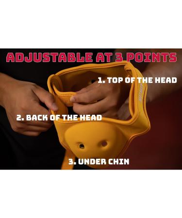 Shop Matman Ultra Soft Adjustable Wrestling Head Gear - Ear Guard for Youth & Adults - Black - Buy Online on GoSupps.com