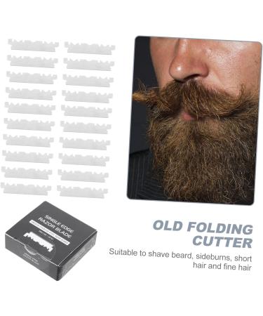 Magiclulu 600 pcs Razor Blade Replacement - Rustproof Steel Manual Plan Cutter for Men | Beard & Body Hair Grooming - Buy Online on GoSupps.com