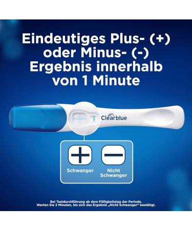 Clearblue Pregnancy Test - Fast 99% Accurate Results in 1 Minute - 2x Tests Included - Buy Online on GoSupps.com