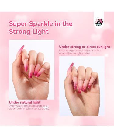 SAVILAND Cat Eye Gel Nail Polish Castor Oil Vitamin E: Double Flashes Effect Cateye Gel Polish Soak Off U V LED Cateye Magnet for Nails Magnetic Gel Nail Polish Nail Art Magnet Home DIY Nail Salon Pink - Buy Online on GoSupps.com