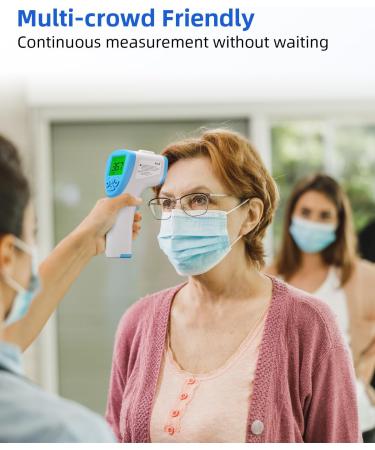 AILE Digital Thermometer for Adults & Babies - Infrared No Touch Medical Thermometer for Newborns, Ear & Forehead Temperature Gun - Buy Online on GoSupps.com