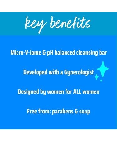 Queen V V Bar - Aloe & Rose Water Cleansing Bar 3.5 oz (Pack of 4) - Buy Online on GoSupps.com