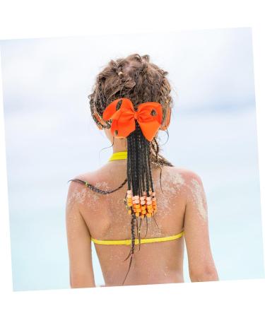 FELTECHELECTR Hair Accessories Wigs Braided Ponytail Extension for Women Bow Braid Wig Braided Wig Ponytail Synthetic Ponytail Extension Hair Piece Child Bow Tie Chemical Fiber To Weave As Shown 04 29X16CM - Buy Online on GoSupps.com