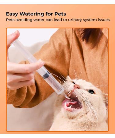 Culacos Pet Syringe - Plastic Measurement Syringe for Puppies Dogs Cats & Pets | Tablet Feeder Tool - Buy Online on GoSupps.com