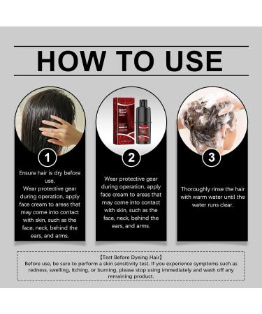 Shampoo Hair Dye 4 color 6 - Buy Online on GoSupps.com