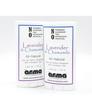Natural Deodorant for Women - Hand Poured Aluminum Free Gluten Free & Cruelty Free - Cool Summer Lavender Scent - Buy Online on GoSupps.com