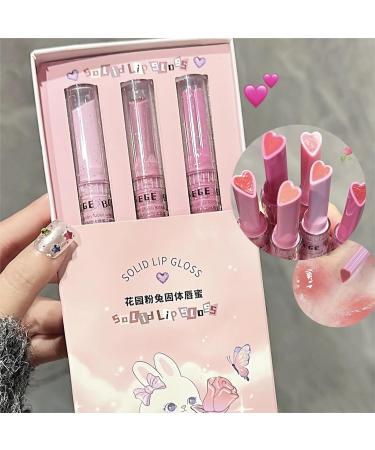 Mrettick Heart Shape Jelly Lipstick - Long-Lasting Moisturizing Lip Stain | Hydrating Tinted Lip Gloss for Non-Sticky Glamour - Buy Online on GoSupps.com