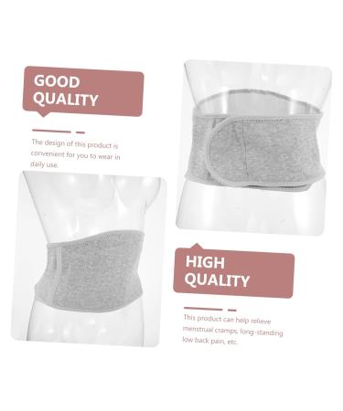 FRCOLOR 2 Pcs Charcoal Waist Support Lumbar Belt | Comfortable Cotton Waist Protector & Support Brace for Optimal Back Pain Relief - Buy Online on GoSupps.com