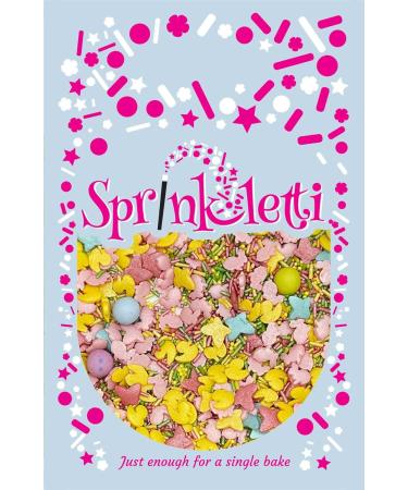 Sprinkletti - Sprinkle Mixes - Pastel Themed Box of 4 pouches - Cake Topper Sprinkles - 4 x 30g Edible Cupcake Decorations - Perfect for Secret Santa gifts Christenings Springtime & Parties - Buy Online on GoSupps.com
