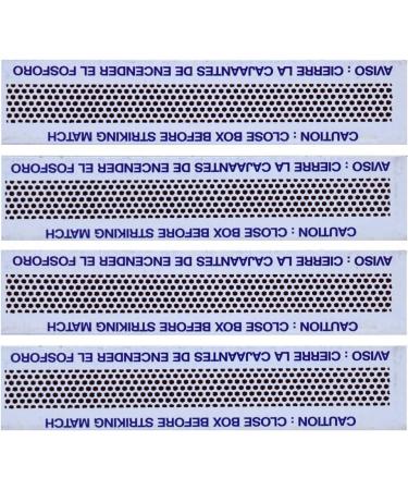 OCD Bargain Wooden Kitchen Matches 250 per Pack - Strike On Box for Candles, Kitchen, Camping, Outdoor - 4 Packs - Buy Online on GoSupps.com