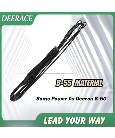 DEERACE Traditional Recurve Bow String - AMO 48-70, 12-14-16 Strands, Dacron Replacement for Recurve/Long/Horse Bow AMO 60, 16 Strands - Up to 65 lbs - Buy Online on GoSupps.com