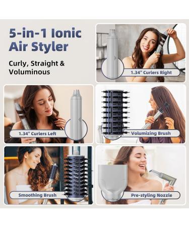 Replacement Hair Styler for Shark | 5-in-1 Blow Dryer Brush 110 000 RPM | Auto Wrap Curlers for Curling Volumizing & Straightening - Fast Drying Mid - Buy Online on GoSupps.com