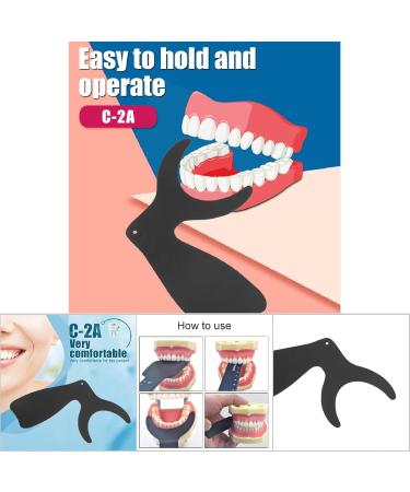 Dental Photo Contrast Chart - Palatal Photography Black Background for Clearer Images (C-2A) | International Shipping Available - Buy Online on GoSupps.com