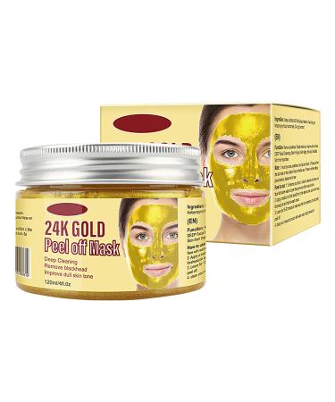 Blackening remover for the face - pore remover for the face gold 24k clay moisturizes cleans dirt and brightens the skin.For greasy skin in most skin types Anulely