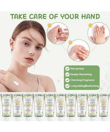 50 Sets Baby Shower Hand Cream Bulk Gifts | Bridal Shower & Baby Shower Favors with Thank You Cards & Organza Bags | Perfect Thank You Gifts for Women & Coworkers - Buy Online on GoSupps.com