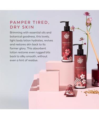 Handmade Soap Company Body Lotion - Coriander Seed Geranium & Vetiver - Natural Vegan Cruelty-Free 10 fl oz - Best Body Cream for Dry Skin - Buy Online on GoSupps.com