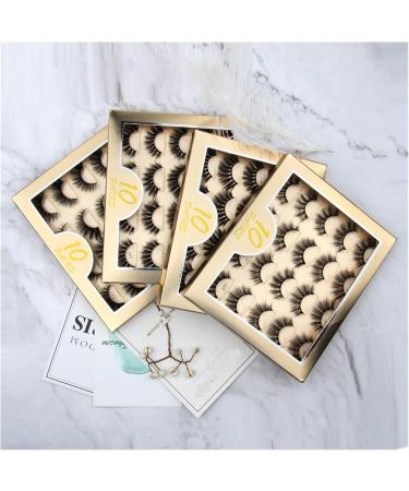 UAMOU Faux Mink Eye Lashes MIX 28 Styles Natural Soft False Eyelashes Fluffy Volume Handmade Faux Cils Makeup in bulk Cheerfully (Color : 7D-31 Size : 30 Boxes) 30 Boxes 7D-31 - Buy Online on GoSupps.com