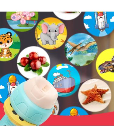 Huayeex Children's Projector Toys | Portable Flashlight Night Light for Learning & Bedtime Fun - Buy Online on GoSupps.com