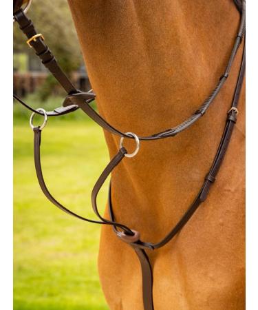 LeMieux Arika Running Martingale - Black/Silver Black/Silver Full - Buy Online on GoSupps.com
