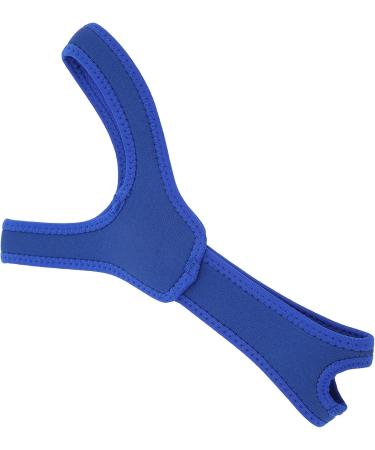 Adjustable Anti Snoring Chin Strap - Breathable Device for Men & Women - Blue - Buy Online on GoSupps.com