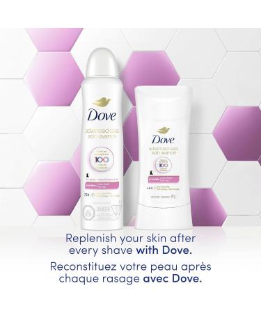 Dove Advanced Care Invisible Dry Spray Antiperspirant Deodorant for Women with Moisturizers Clear Finish Formulated to Leave no White Marks on 100 Colours 107 g - Buy Online on GoSupps.com