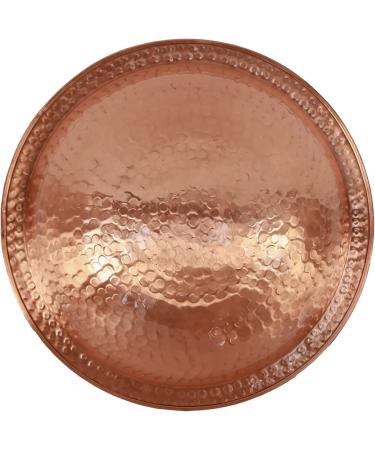 Achla Designs 201-9903 Hammered Solid Bowl w/Rim Birdbath Satin Copper - Buy Online on GoSupps.com