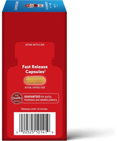 Buy MegaRed CoQ10 200mg Capsules - Supports Heart Health & Cellular Energy - 90 Count | Antioxidant Protection - Buy Online on GoSupps.com