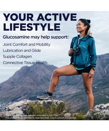 KAL 100% Vegetarian Glucosamine 1000 mg Joint Health Supplement with Vegan Glucosamine HCl Joint Support for Comfort and Mobility Made Without Shellfish 60-Day Guarantee 60 Servings 60 Tablets - Buy Online on GoSupps.com