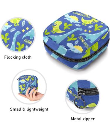 Shop Women's Dinosaur Storage Pocket Holder | Portable Period Kit Bag - Color4 | Eco-Friendly & Stylish Feminine Products - Buy Online on GoSupps.com