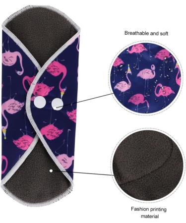 Exceart Reusable Menstrual Insoles & Sanitary Pads - Eco-Friendly Bamboo Carbon Fiber Size M 25x18cm - Comfort & Protection for Incontinence - Buy Online on GoSupps.com