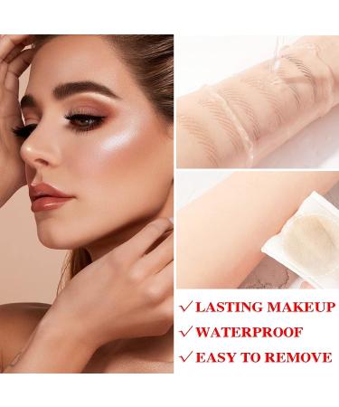 Waterproof Eyebrow Pencil Set - Dark Brown | Microblading Eyebrow Pen for Makeup and Tattoo | Includes Trimming Tool - Buy Online on GoSupps.com