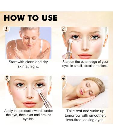 Caffeine Eye Stick Cream for Dark Circles, Puffiness & Aging | Under Eye Treatment for Men & Women | Cruelty-Free & Vegan | 0.1 oz - Buy Online on GoSupps.com