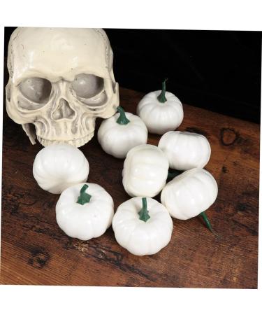 ABOOFAN 30 Pcs Halloween Simulation Pumpkin Hand Decor Paintable Pumpkin Decor Fake Pumpkin Fake Foam Pumpkins Pumpkin Toys Mini Pumpkin Unfinished Pumpkin Little Vacation Artificial White - Buy Online on GoSupps.com