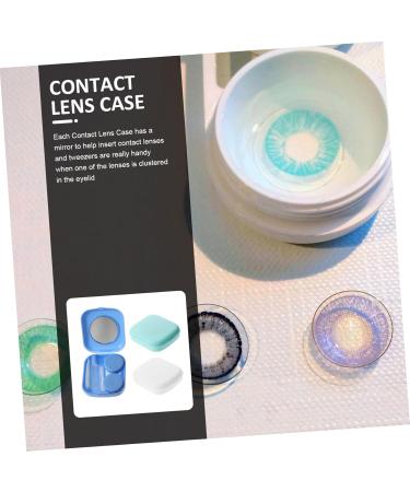 Gleavi Contact Lens Case - Travel-Friendly Organizer for Colored Contact Lenses | Durable Frosted PP Container | Compact & Stylish Contact Lens Box - Buy Online on GoSupps.com