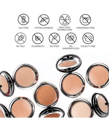 Bellapierre Compact Mineral Foundation Fond de teint mineral compact SPF 15 | Vegan & Cruelty-Free | Hypoallerg nique | Couvrance totale - 10 Grammes - Ivory - Buy Online on GoSupps.com