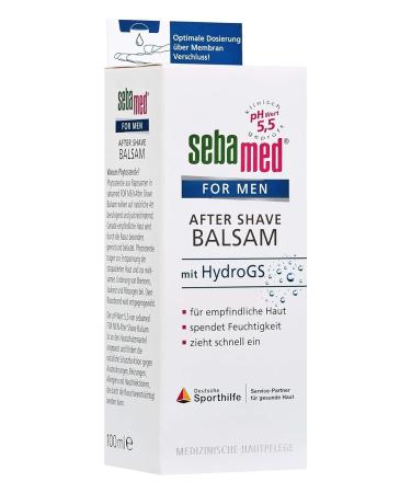 Sebamed for Men After Shave Balm - Skin Calming Moisturizer No Microplastics 100ml - Made in Germany - Buy Online on GoSupps.com