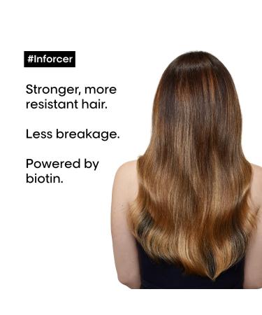 L'Oreal Professionnel Inforcer Strengthening Shampoo & Conditioner Set with Biotin - 16.9 Fl. Oz | Protects, Prevents Breakage, Adds Softness | For Weak, Fragile, Damaged Hair - Buy Online on GoSupps.com