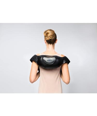 Invitalis Vitalmed Flexi - Shiatsu Massage Device for Neck Shoulders Back Feet & Legs with Infrared Heat - T V & GS Certified 2-Year Guarantee - Black - Buy Online on GoSupps.com